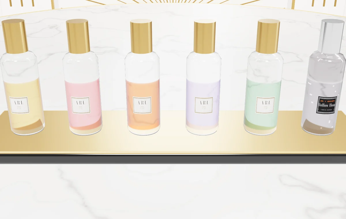 The discovery set: six 2 ml vials in a lacquered tray